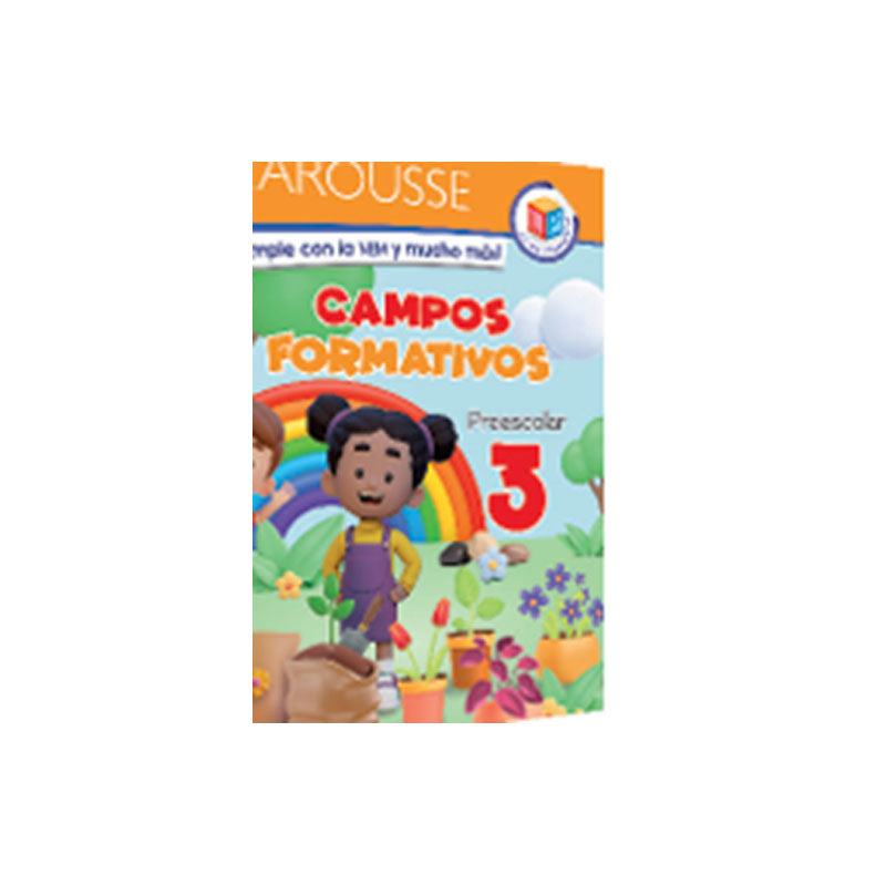 Libro Actividades Preescolar Campos Formativos 3 LAROUSSE