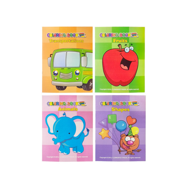 Libro P/Colorear en Inglés Varios Modelos Itrade