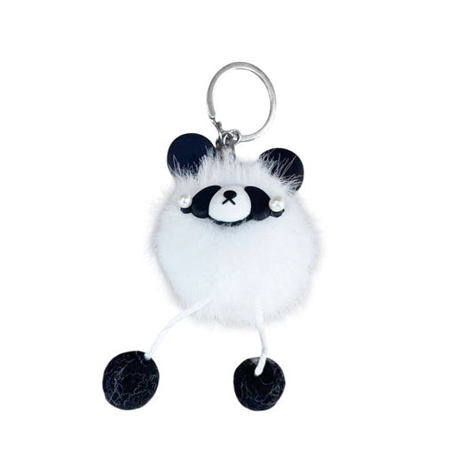 Llavero Pompon en Forma de Panda ITrade