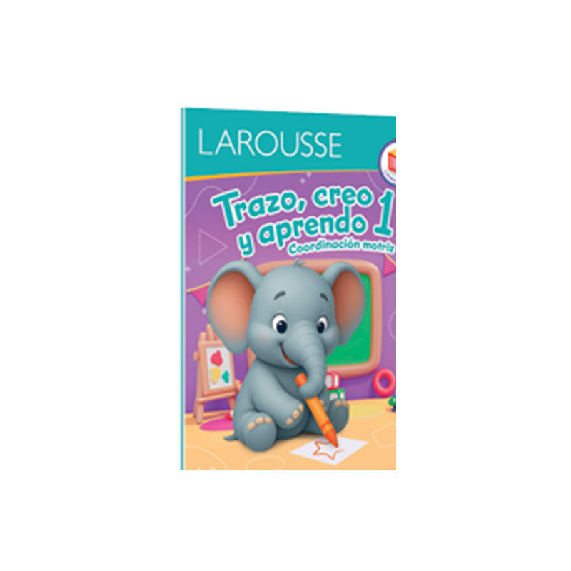 Libro Actividades Trazo, Creo y Aprendo 1 Pieza LAROUSSE