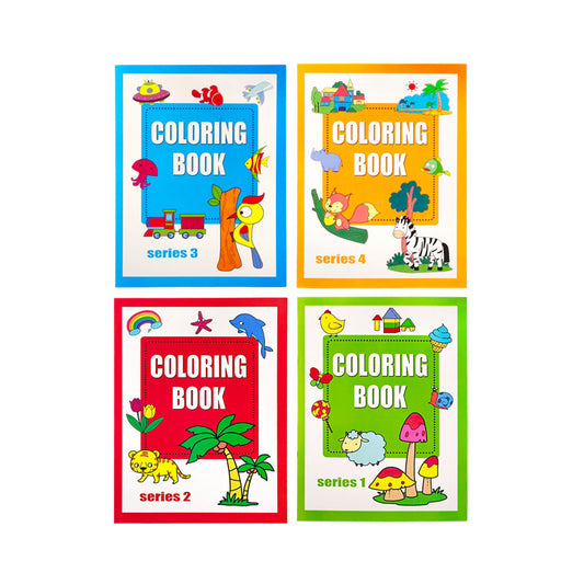 Libro P/Colorear Animales y Paisajes Varios Modelos Itrade
