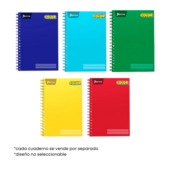 Cuaderno Profesional Doble Arillo Cuadro Grande 100 hjs Norma Color Norma