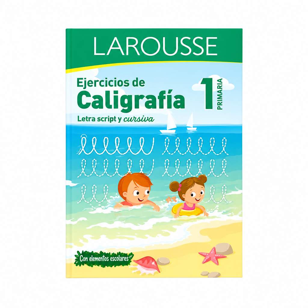 Libro de Actividades de Ejercicios de Caligrafia 1 ero LAROUSSE