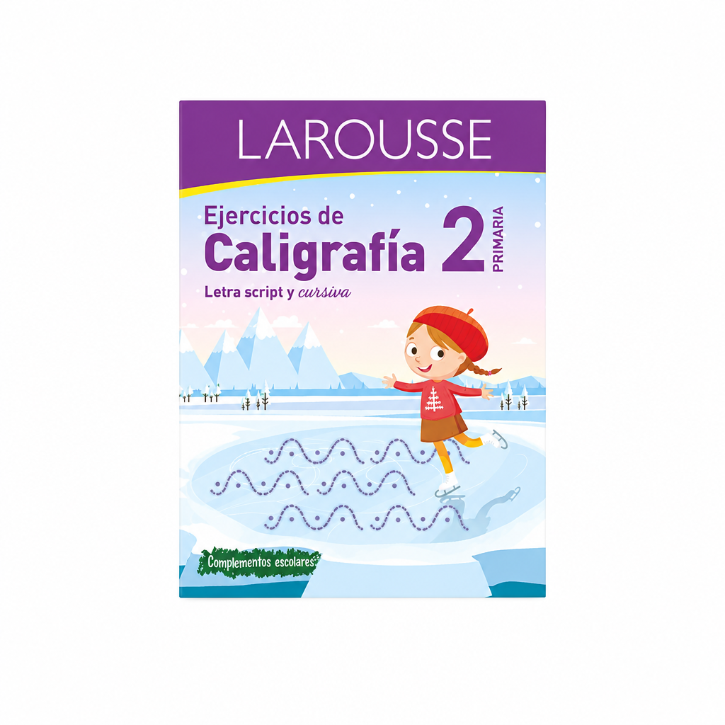 Libro de Actividades Ejercicios de Caligrafia 2do Larousse