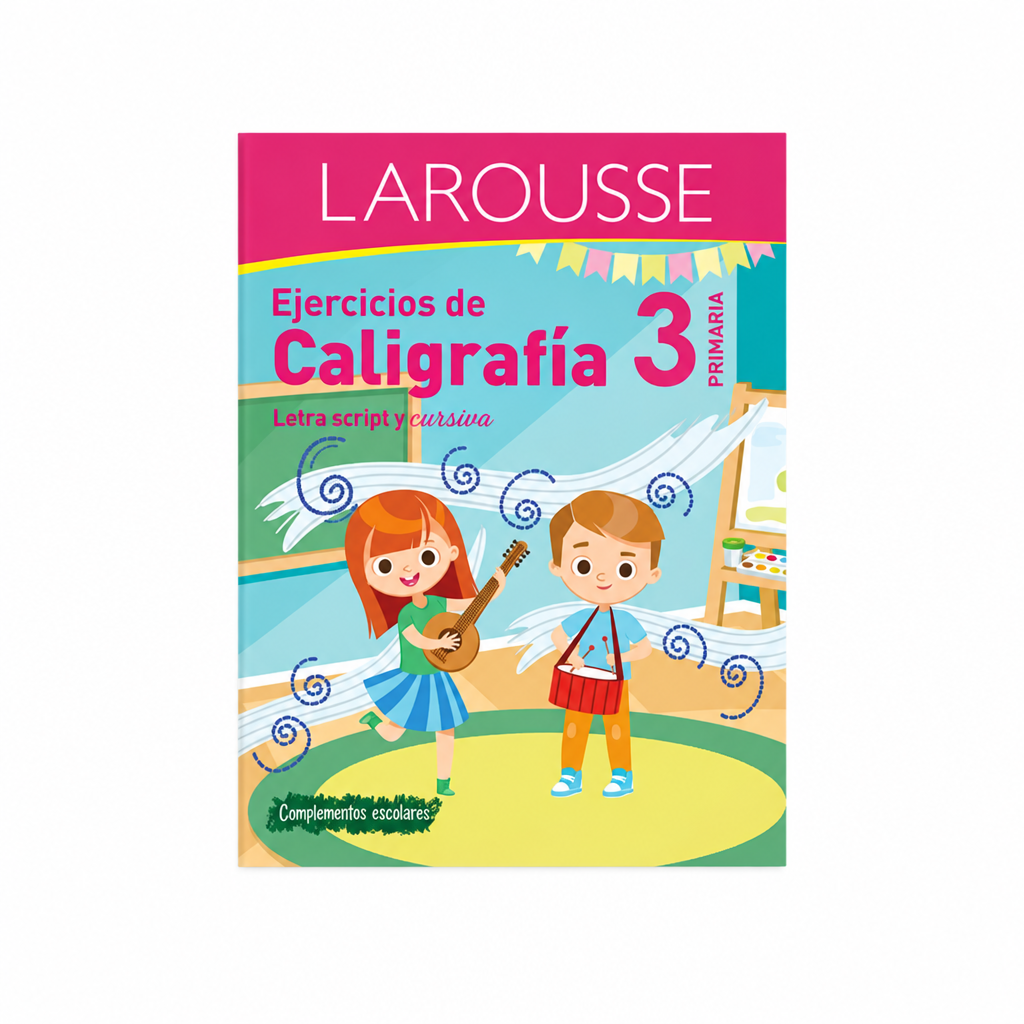 Libro de Actividades de Ejercicos de Caligrafia 3ro Larousse
