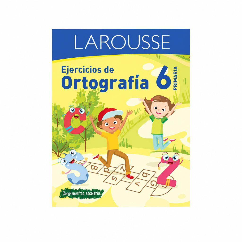 Libro de Actividades Ejercicios de Ortografia 6to Laurosse