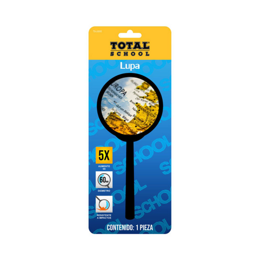 Lupa Plástico 6 cm Blister Total School