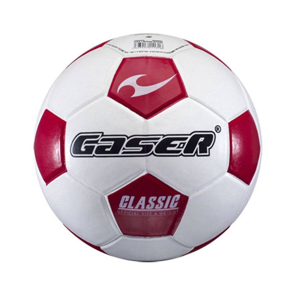 Balon Gaser Rafaga Balón Futbol #4 Mate Clásico Blanco/Rojo Gaser – Papelería del Ahorro