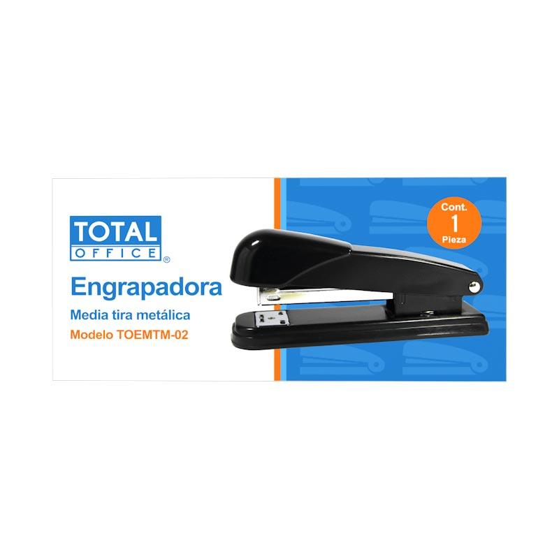 Engrapadora Media Tira Metalica TOTAL OFFICE