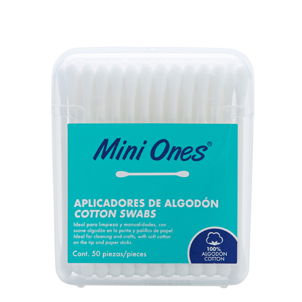 Hisopos de Algodón 50 piezas Mini Ones