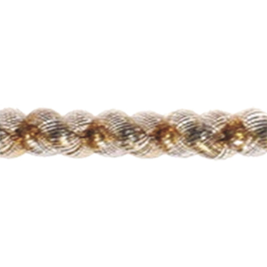Guirnalda Cordel Doble Metalico #15 Oro Metro Janel (Rollo 20 mts)