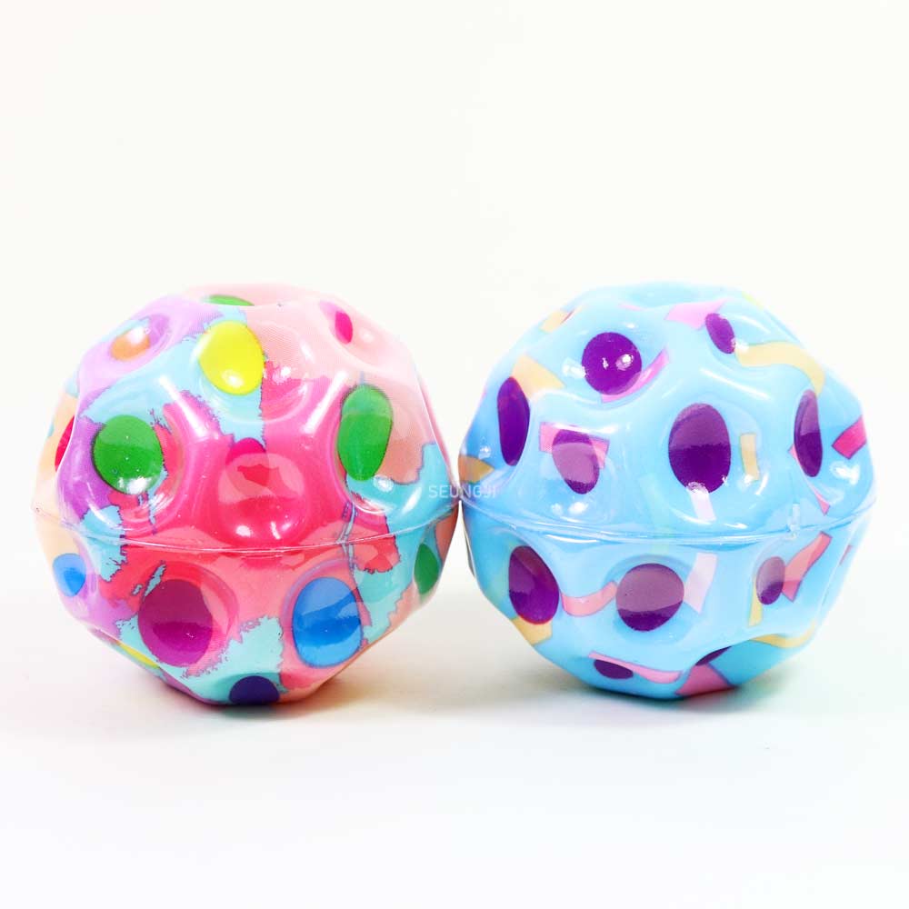 Pelota Antiestrés con Forma de Cráter Varios Colores ITrade 9 cm
