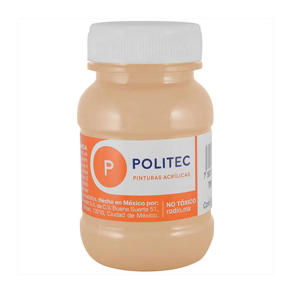 Pintura Acrílica Carne 100 ml Politec