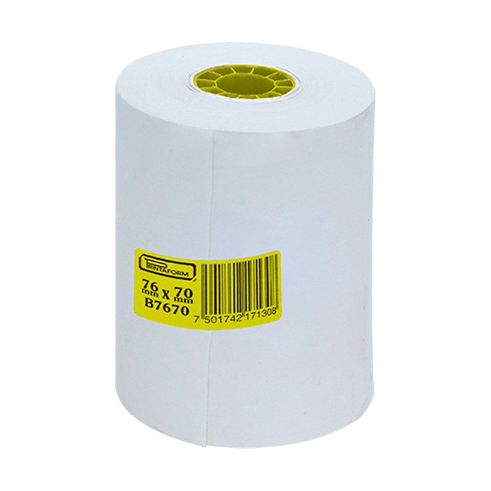 Rollo de Papel Bond 1T 76 x 70 x 30 m Printaform – Papelería del Ahorro