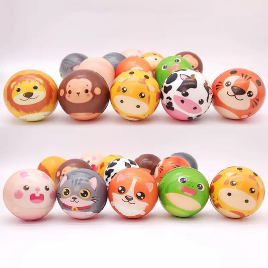 Pelota Antiestrés Animales de Granja Varios ITrade 6.3 cm