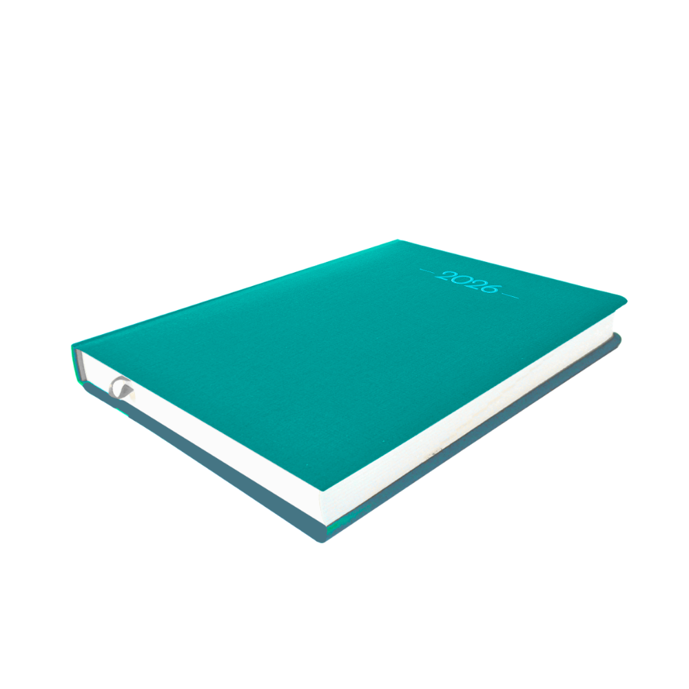 Agenda 2026 Diaria 14.5 x 20.5 Caribe Menta Danpex