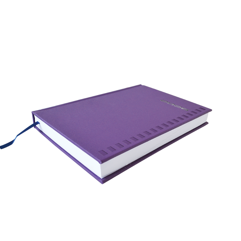 Agenda 2026 Diaria 14.5 x 20.5 Shot Morado Danpex
