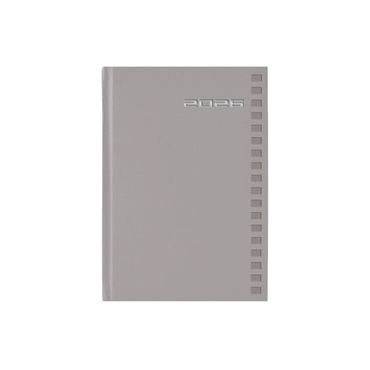 Agenda 2026 Diaria 14.5 x 20.5 Shot Plata Danpex