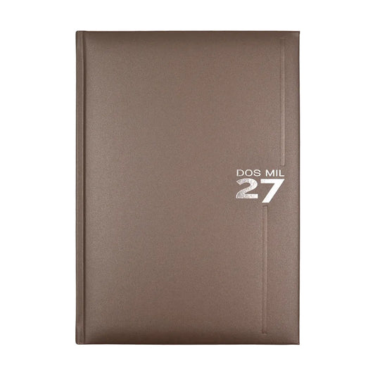 Agenda 2027 Diaria 14.5 x 20.5 Shot Cobre Danpex