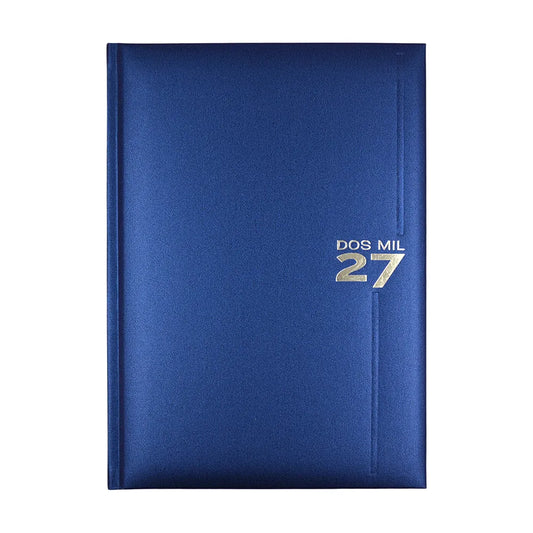 Agenda 2027 Diaria 14.5 x 20.5 Shot Azul Danpex