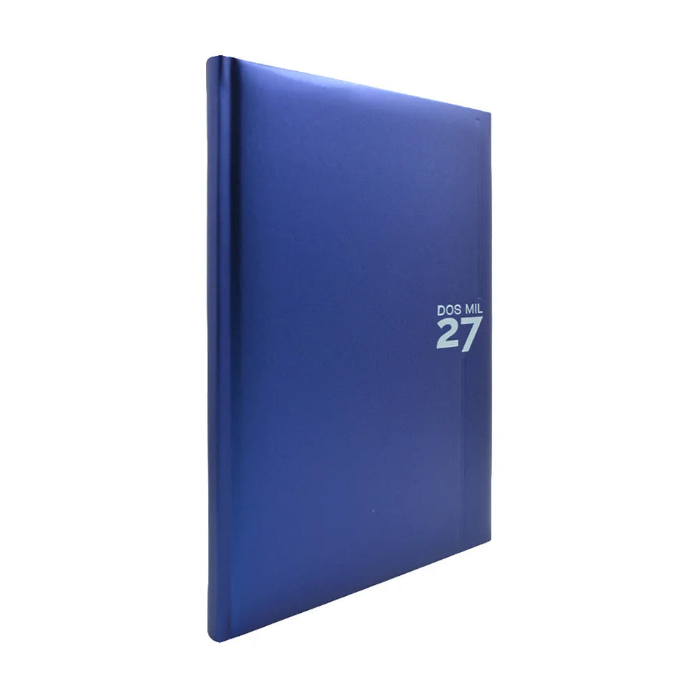 Agenda 2027 Diaria 14.5 x 20.5 Shot Azul Danpex