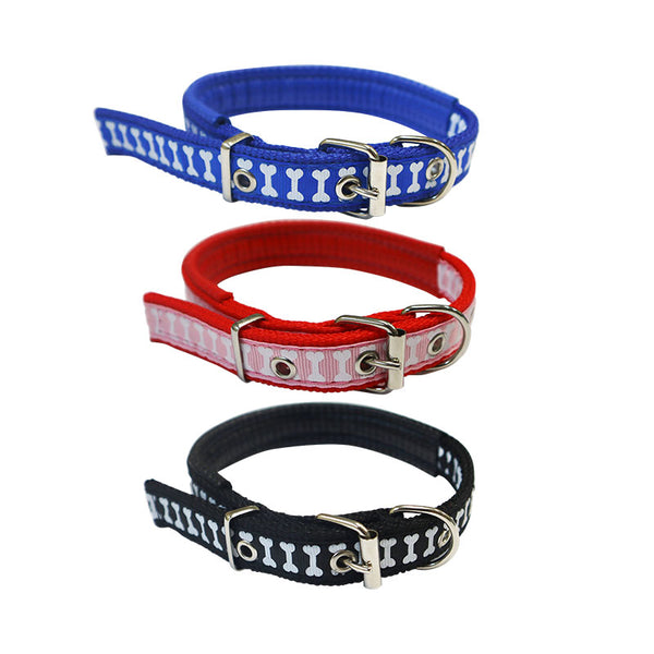 Accesorio Mascota Collar Huesos 1.5 cm ITrade