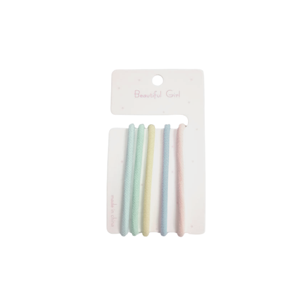 Ligas para Cabello Colores Pastel ITrade