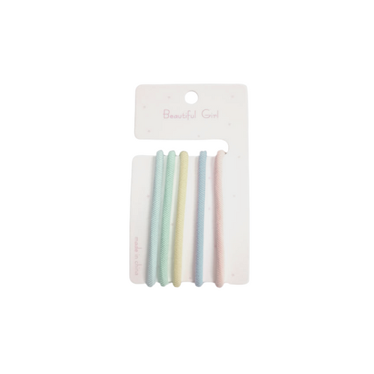 Ligas para Cabello Colores Pastel ITrade