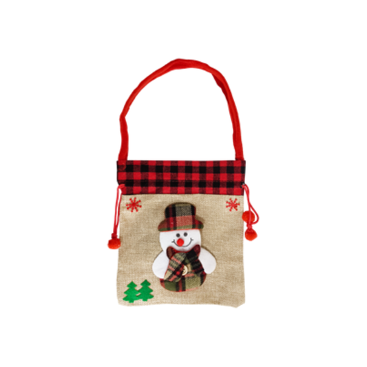 Bolsa Personajes Navidad Varios Colores Itrade
