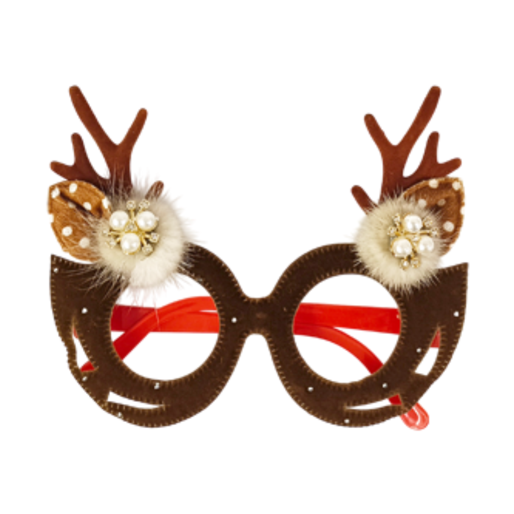 Lentes Navideños Reno Varios Colores Itrade