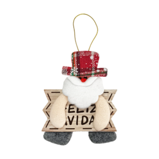 Adorno Colgante Navideño Letrero Feliz NavidadiDeño Itrade