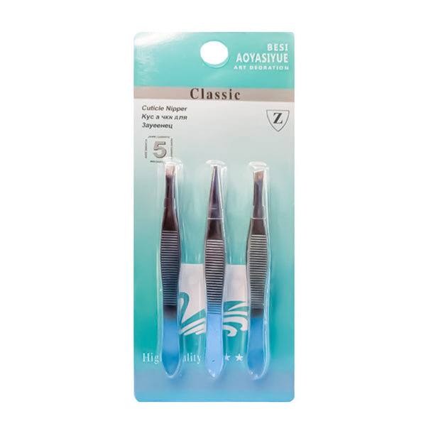 Set Pinza para Ceja 3 piezas Eyebrow Tweezer ITrade