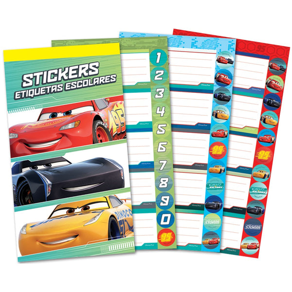 Block Stickers Mat Cars Clásico GranMark