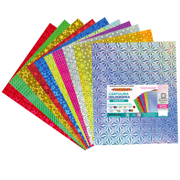 10 Papel Coreano Premium Color Surtido 58x58cm Manualidad, papel