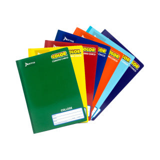 Cuaderno Cosido Colegial Cuadro Chico 100 hjs Color 360 Norma