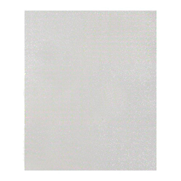 Foamy Diamantina Iris Blanco 55 x 43 cm Paquete/5 pzas Pascua Megafumi