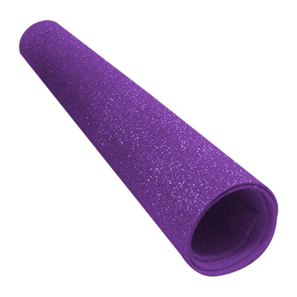 Foamy Diamantina Morado 43 x 55 cm Matiz Rollo Megafumi