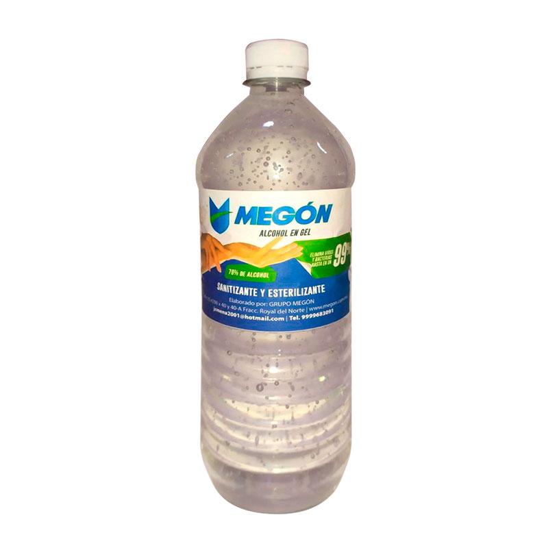 Gel Antibacterial de 1 Lt Megón | Papelería del Ahorro