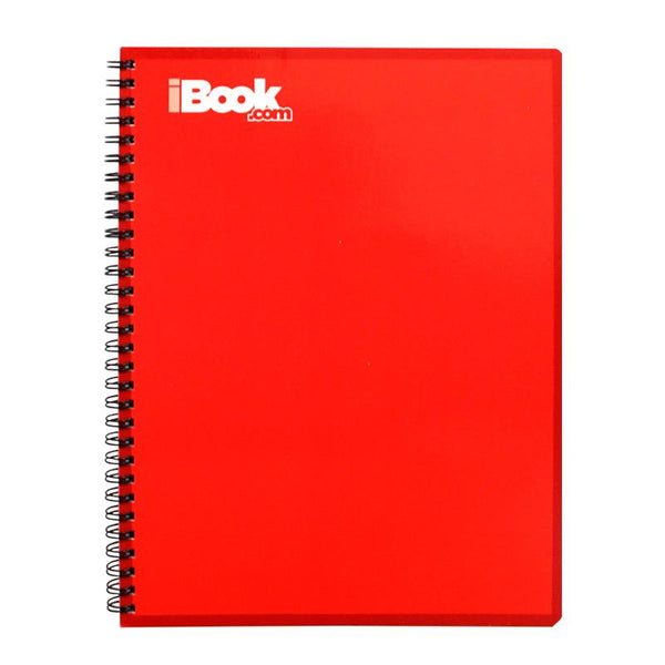 Cuaderno Profesional Doble Arillo Cuadro Grande 100 hjs Clásico-Liso Ibook