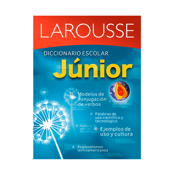 Diccionario Escolar Junior Azul 744 Pag Nva. Ed. Larousse