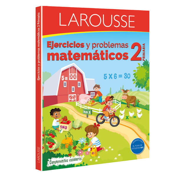 Libro Actividades Matemáticas 2 Larousse