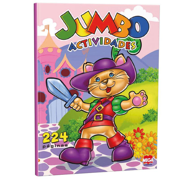 Libro P/Colorear Jumbo Actividades 224 Pag Larousse