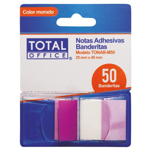 Nota Adhesiva Banderita Morada Total Office