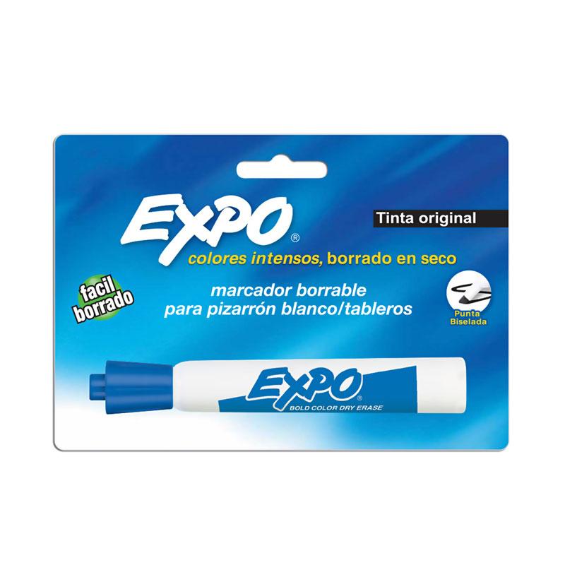 Marcador P/Pizarrón Azul Expo Blister Newell