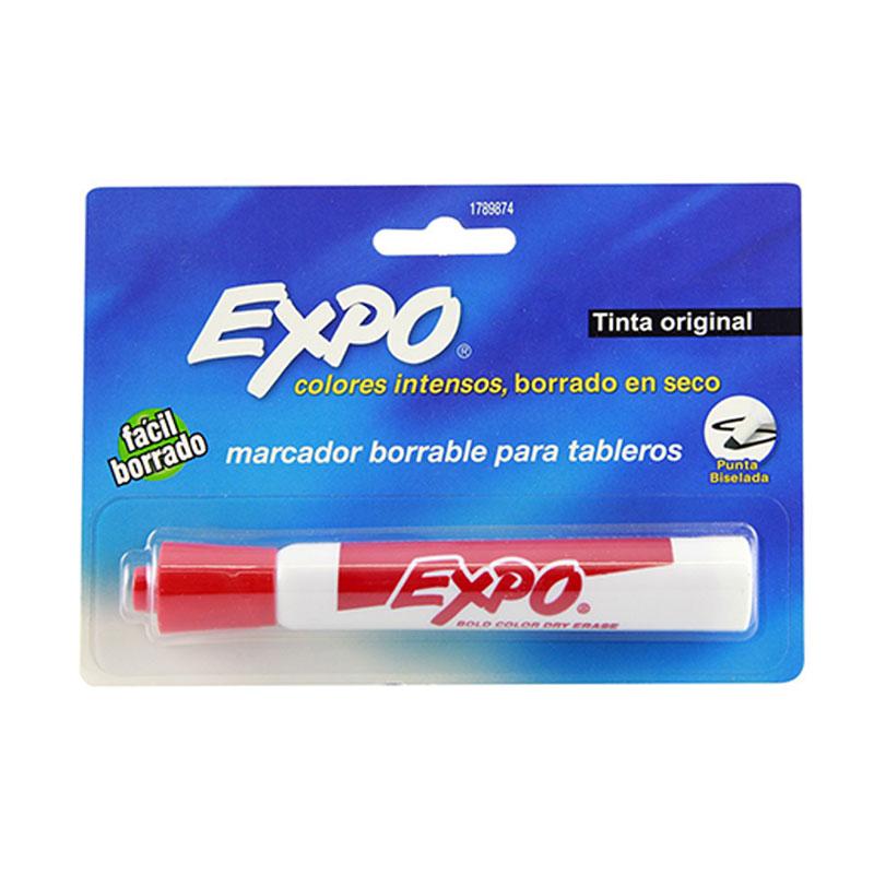 Marcador P/Pizarrón Rojo Expo Blister Newell