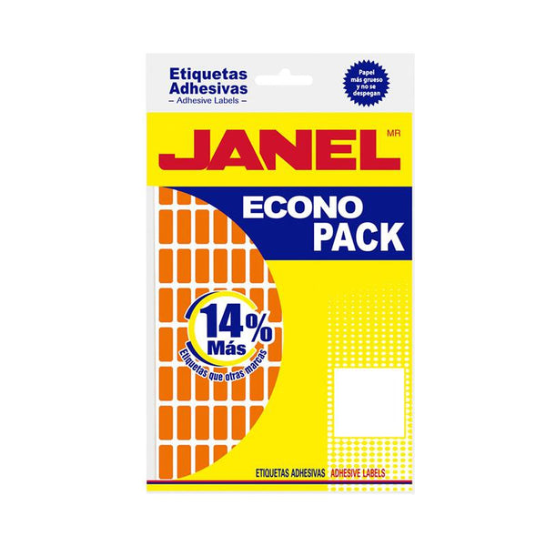 ETIQUETAS BLANCAS JANEL J 5165 DE 216 X 279 MM 1 PAQUETE 25 HOJAS