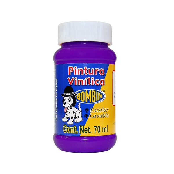 Pintura Vinílica Morado 70 ml Bombi Bote Rodin