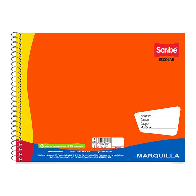 Álbum de Dibujo Blanco 20 Hjs Scribe