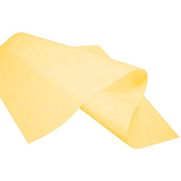 Papel China Amarillo Canario Paquete/20 piezas Colibrí 8-A