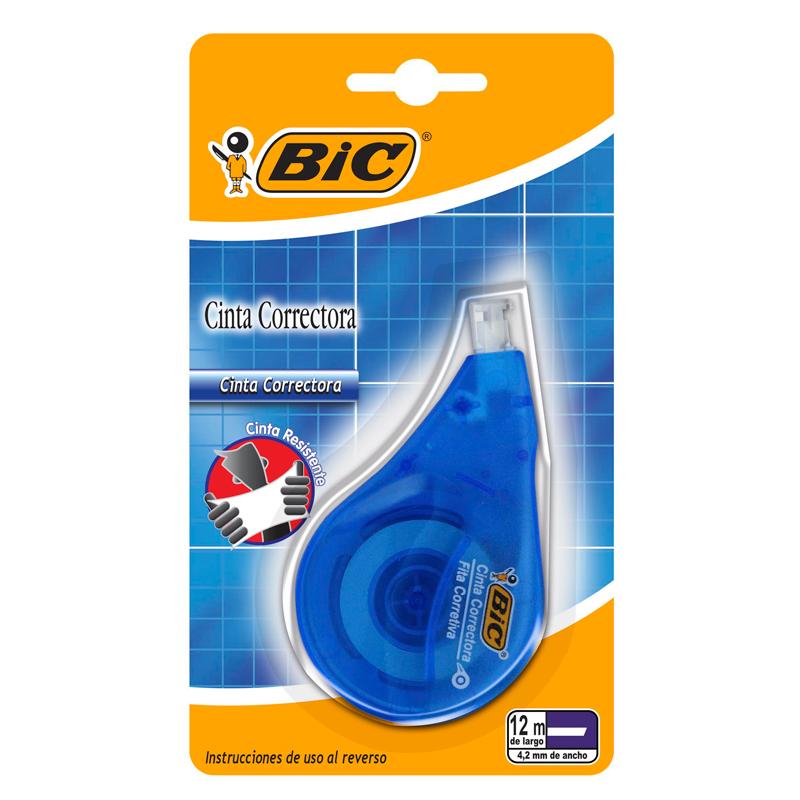Corrector Cinta 4.2 mm x 12 m Blíster Bic